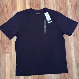 Men’s XL Italian Designer Dark Blue Short Sleeve Tee || Basic || Closet Staple